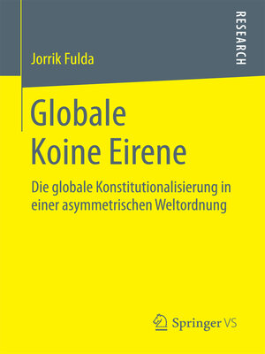 cover image of Globale Koine Eirene